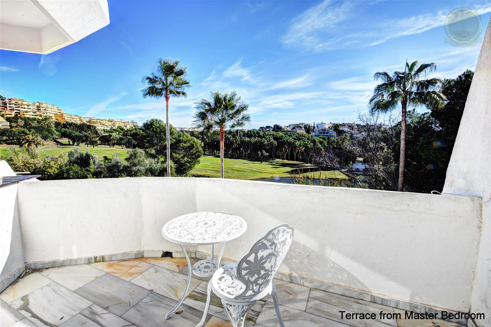 house for sale in Torrequebrada large terrace view